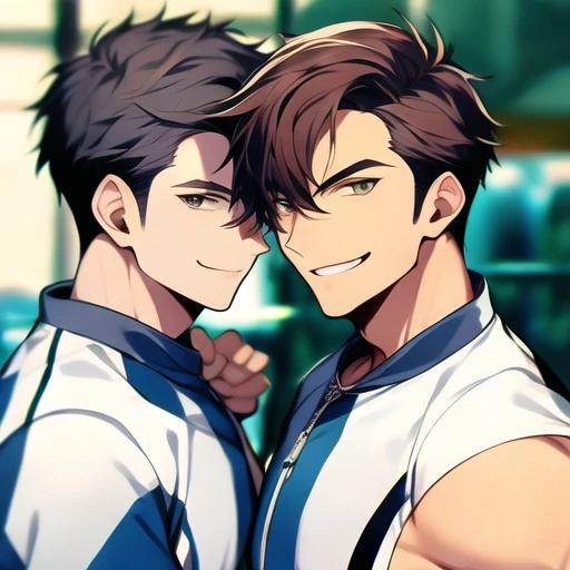 ジムトレーナー二人