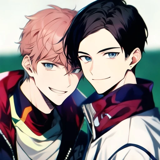 仲良しカップルと