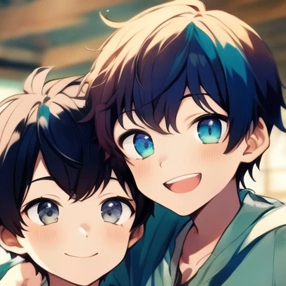 幼い兄弟