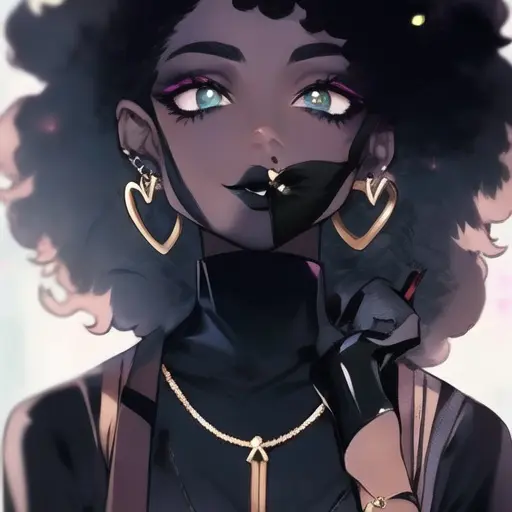 OpenModem0232의 Rich black goth girl