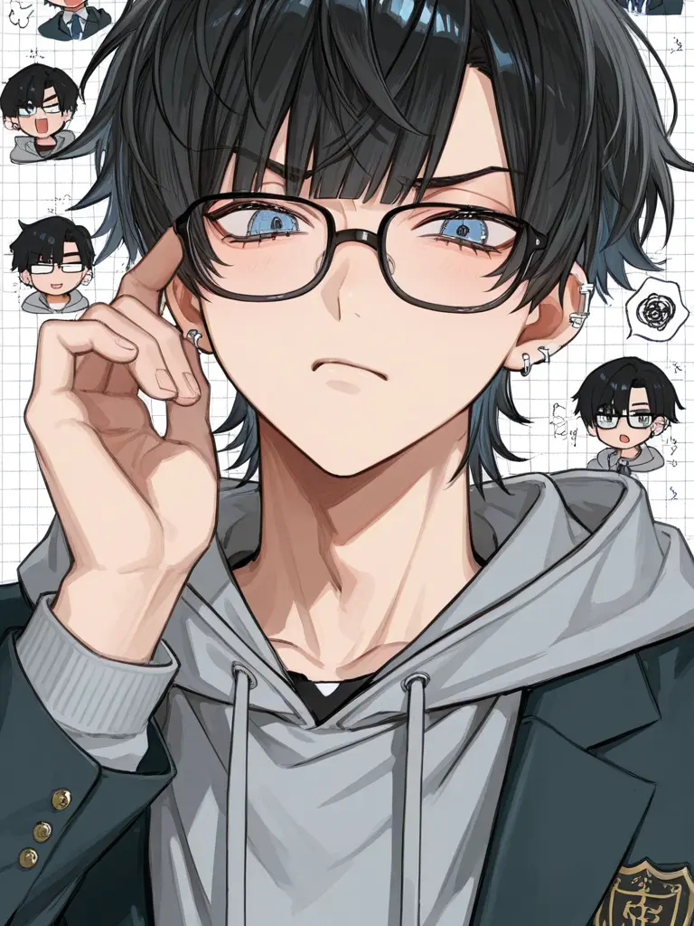 nsk_BL의 【鴉森】風紀委員のライバルは…