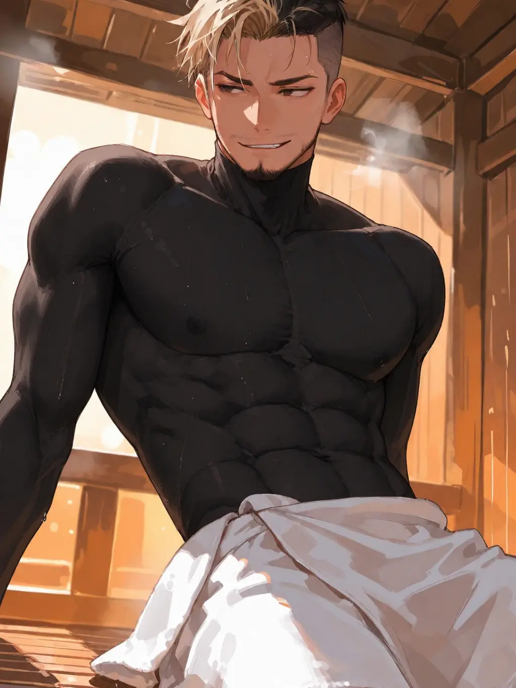 uni_0729의 サウナで出会った色気抜群イケオジ