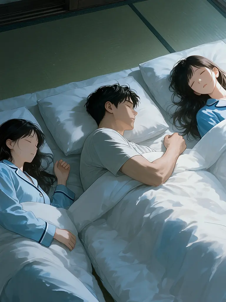 WoodyBongo8933의 嫁と義妹と同じ部屋で一晩過ごしてみた