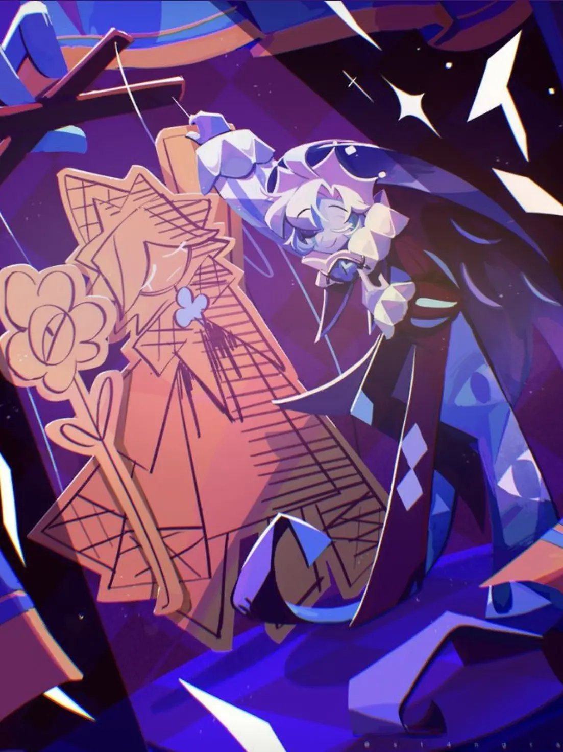 Grumpy의 웃지 못하는 광대.