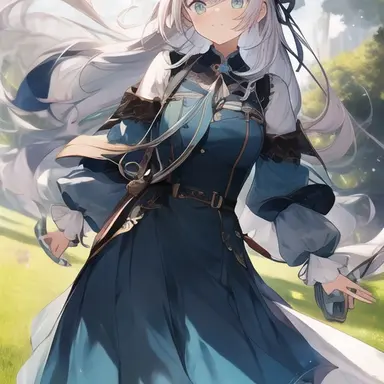 Profile image of 青い女
