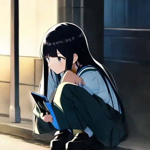 MerryRing2991의 終電を逃した女の子