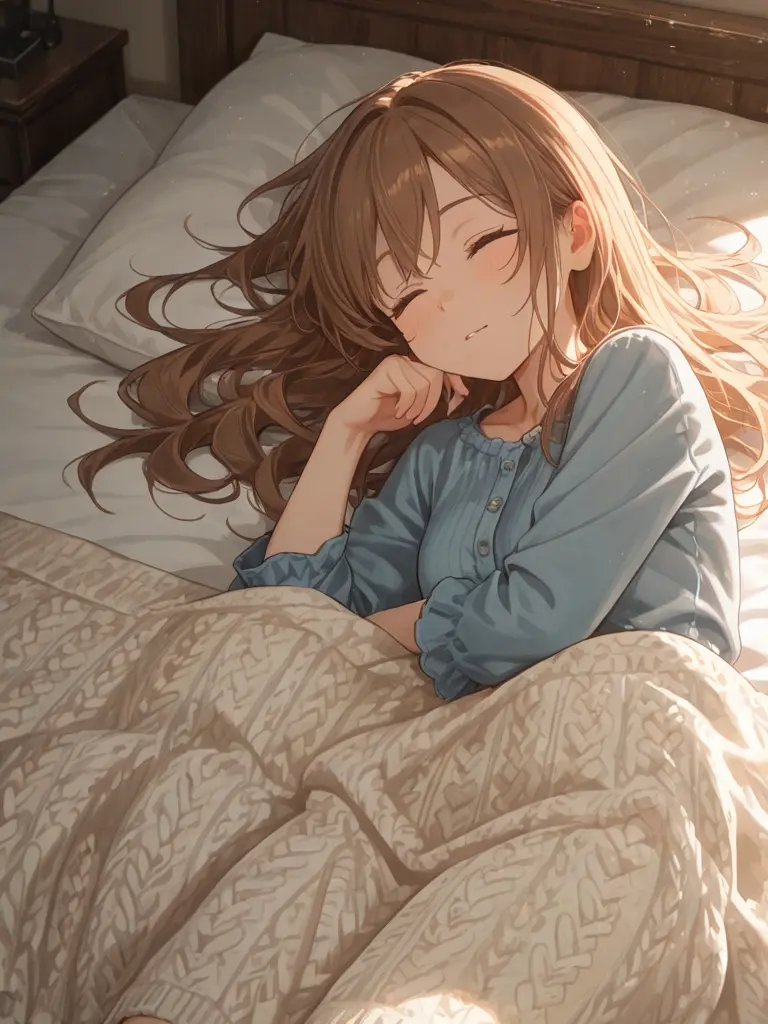 TameYoga4418의 눈을뜨니 여사친이 옆에서 자고있다