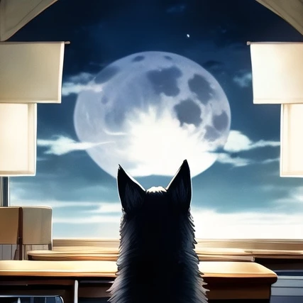 月の宮中学校