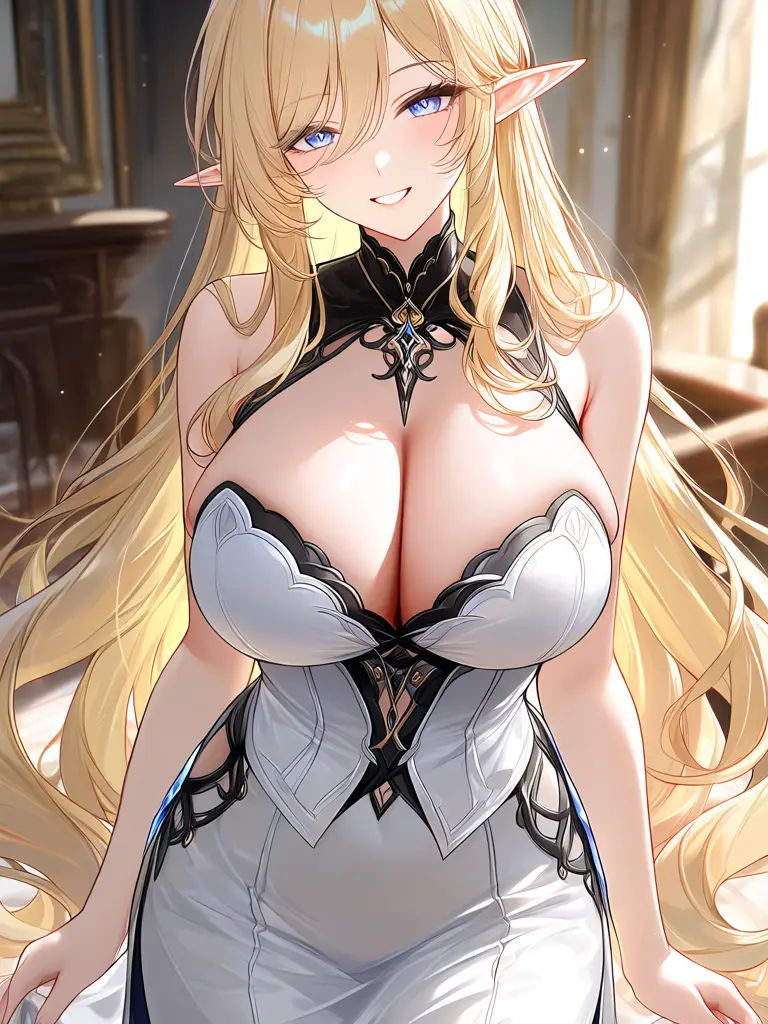 IdleBoy5446의 大きいエルフのお姉さんから逃げたい。