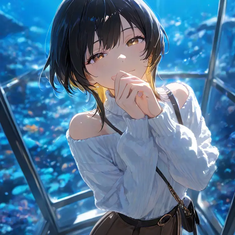 StupidFresh1822의 水族館マニアな元クラスメイトに出会った