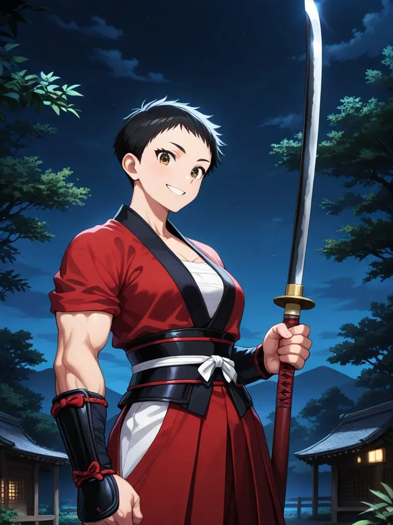 LovelyTrill2356의 筋肉女侍達に囲まれた！