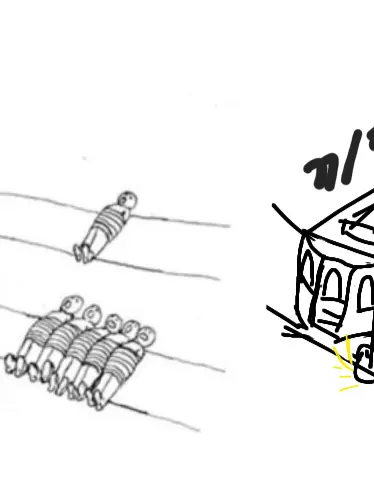 Somsoreong의 트롤리 딜레마
