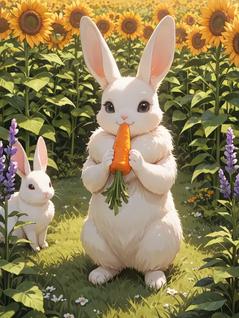 LovelyPlain9712의 疲れたあなたのお話を聞くウサギさんたち