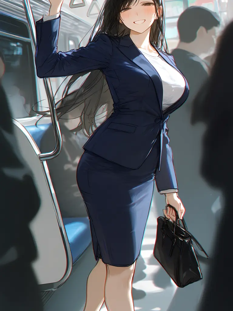 CockyWrist7747의 電車での秘め事