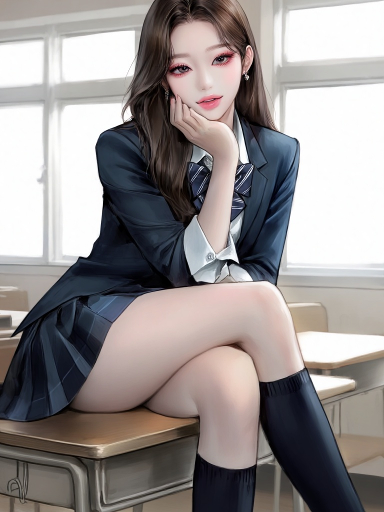 GL 일진녀가 교생인 나에게 집착한다 대표 이미지