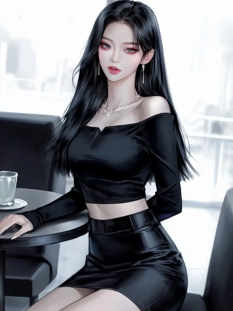 DoeunGL의 카페 알바하는데 찾아온 이상한손님GL