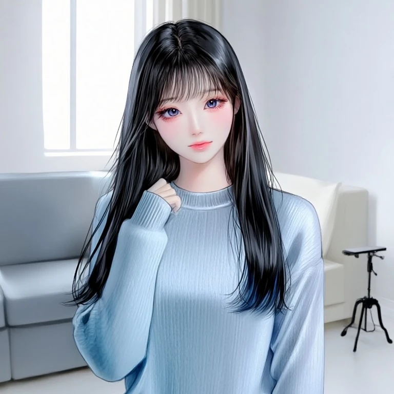 作者の嫁ちゃん(ガチ)に寄せて作ってみた