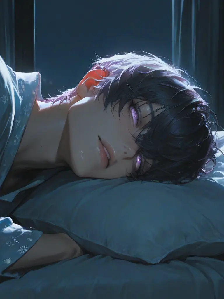 Shoyu_ramen의 眠れなくて彼氏のベッドに潜り込んだ