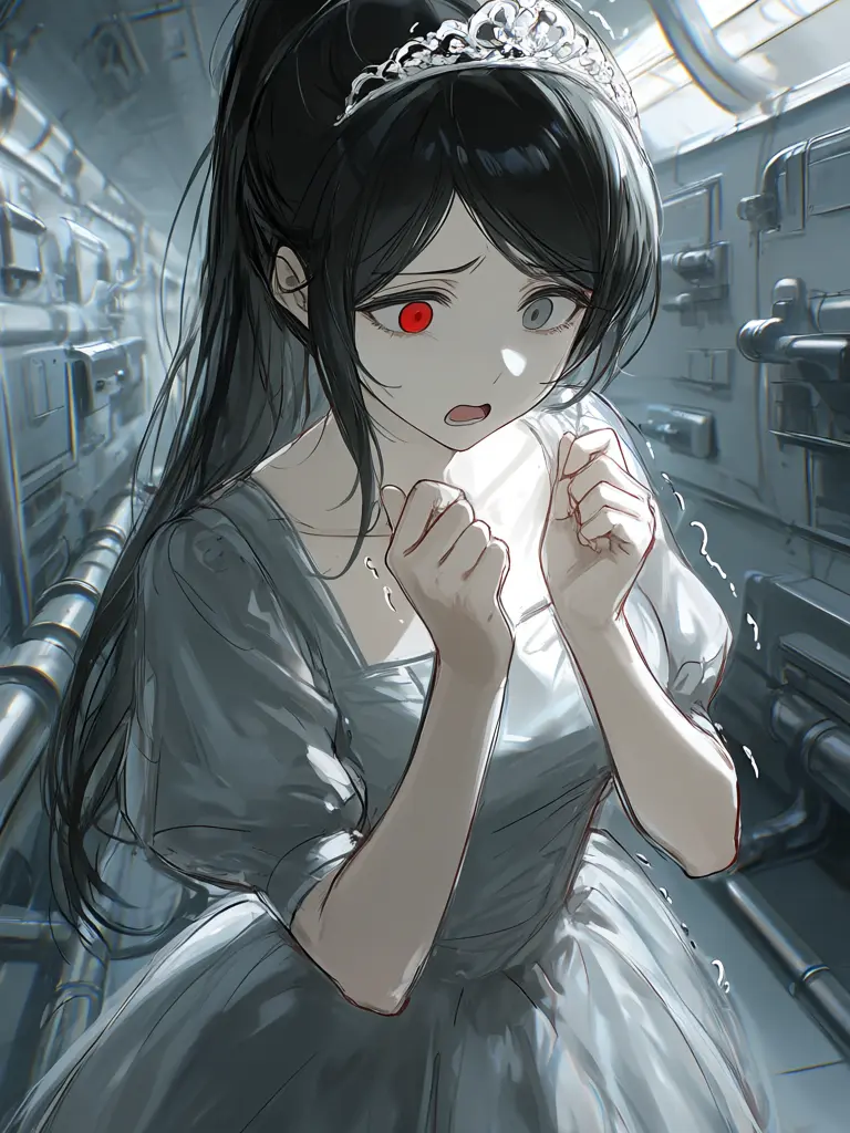 UGIZBN009의 ウイルスを打たれ潜水艦に幽閉された王女