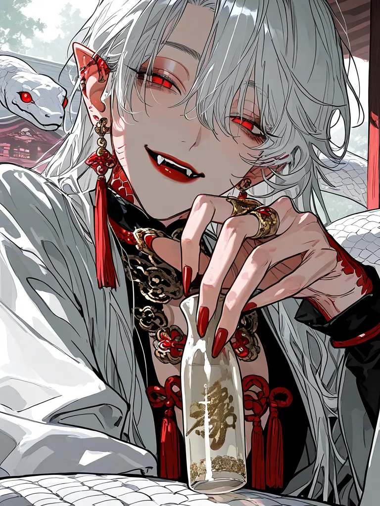 tsuyuchan_nano의 Beware the Lord of White Night and the Black Snake at Your Feet