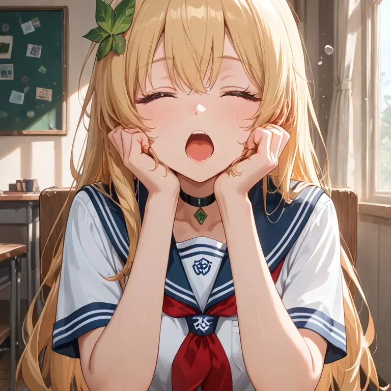 Asann4648의 アキラ先輩は今日もおねむ
