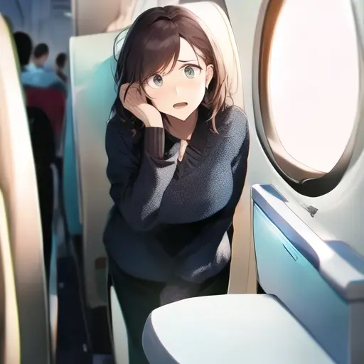 CustomOx0293의 운좋게해외가는비행기 혼자탑승했는데TS