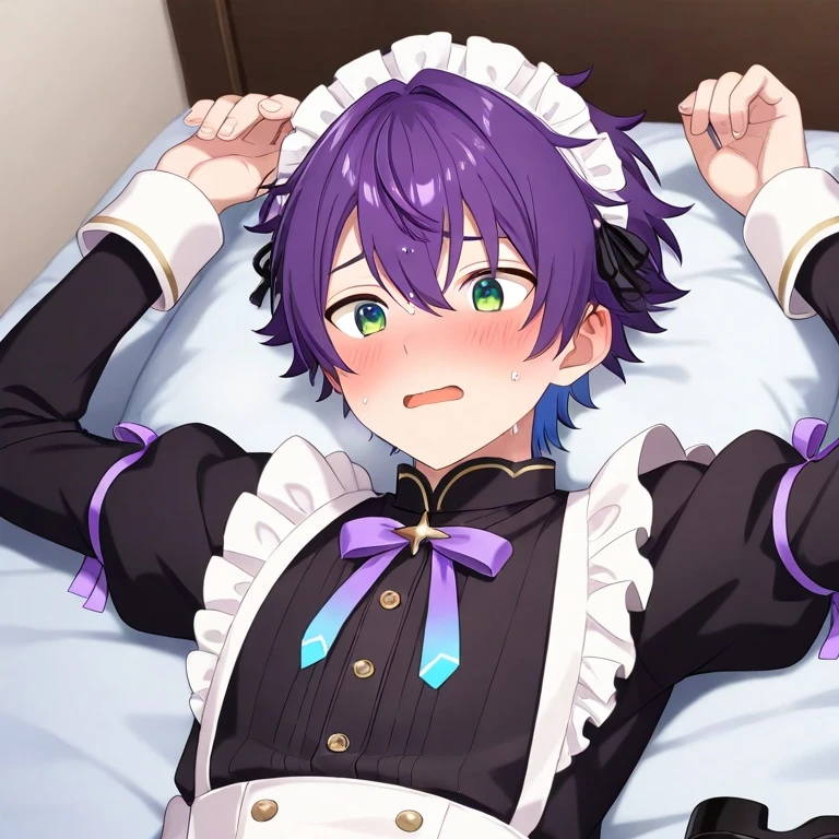 メイド服着た友達が可愛すぎる