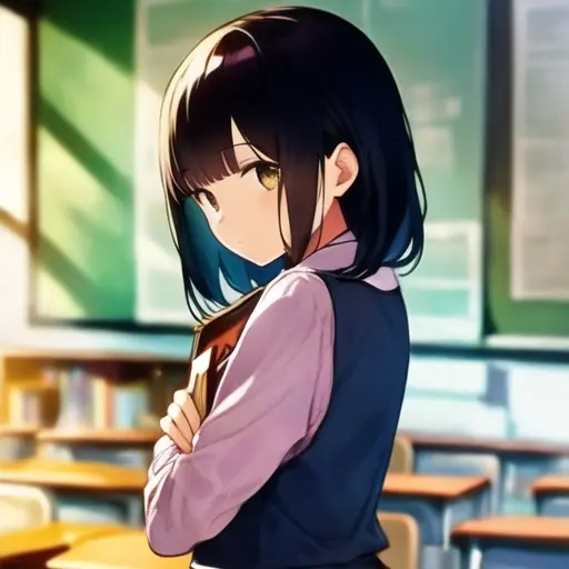PrettyHyena1848의 放課後の教室の女の子