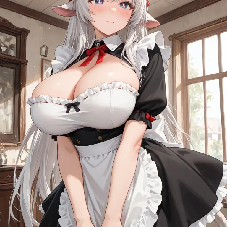 PaleJoke2466의 あなたの言うことを断れない牛メイド♡