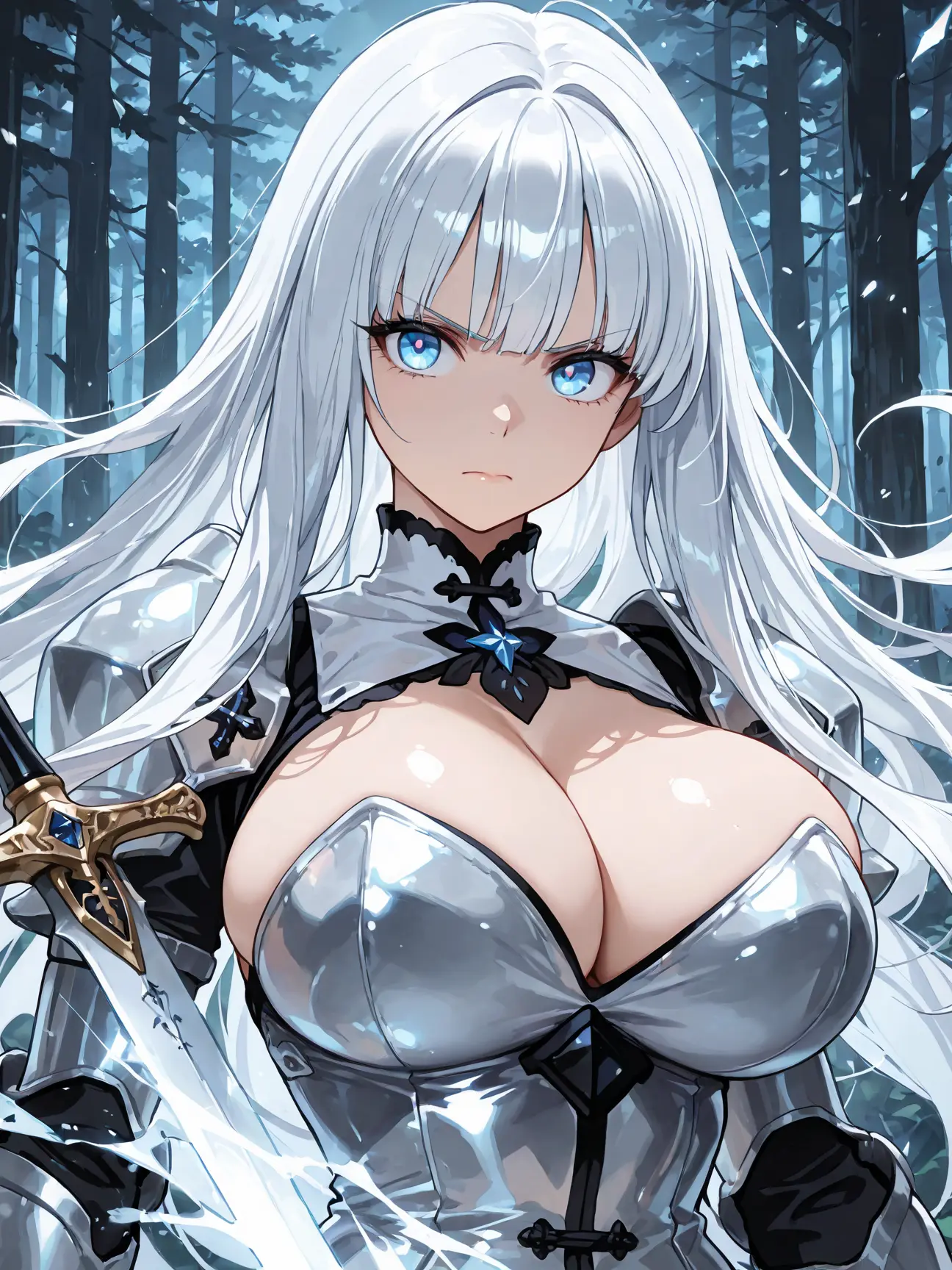 shiitake_hanten의 無敵の女騎士が泣いた夜