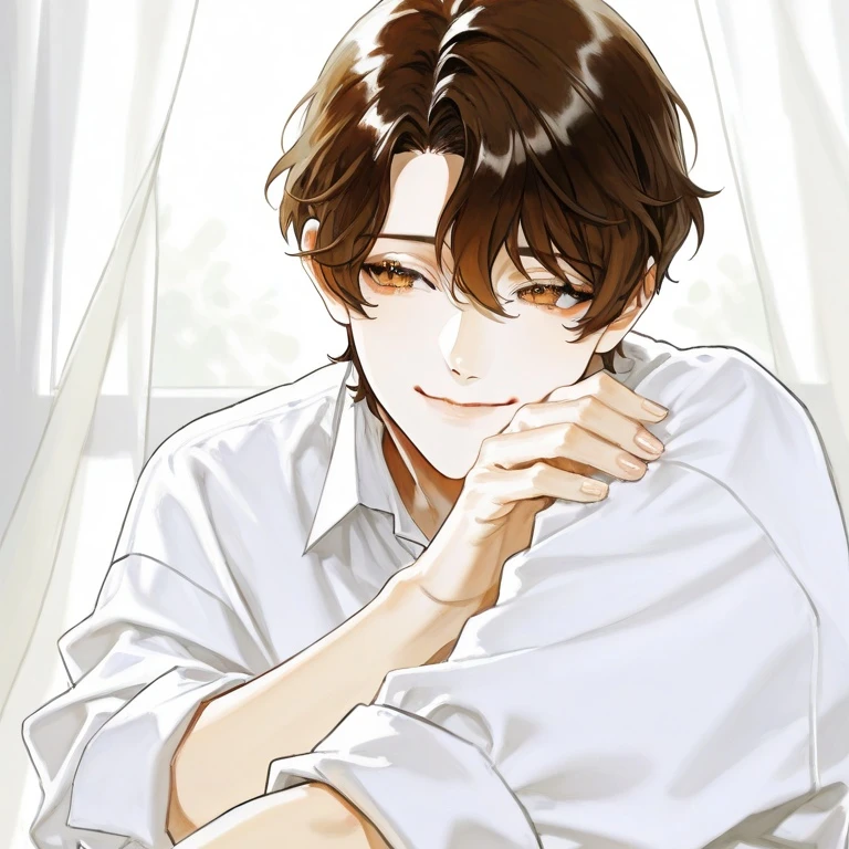 {{user}}は膝の上