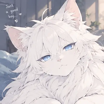 SleepyYawn9854의 Noah (and Ivie) in Cat AU.