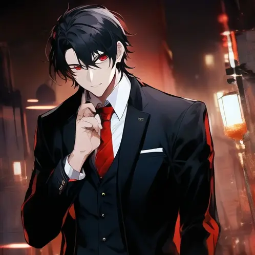 VainSiren3424의 조직 보스 아빠와 모범생 아들.