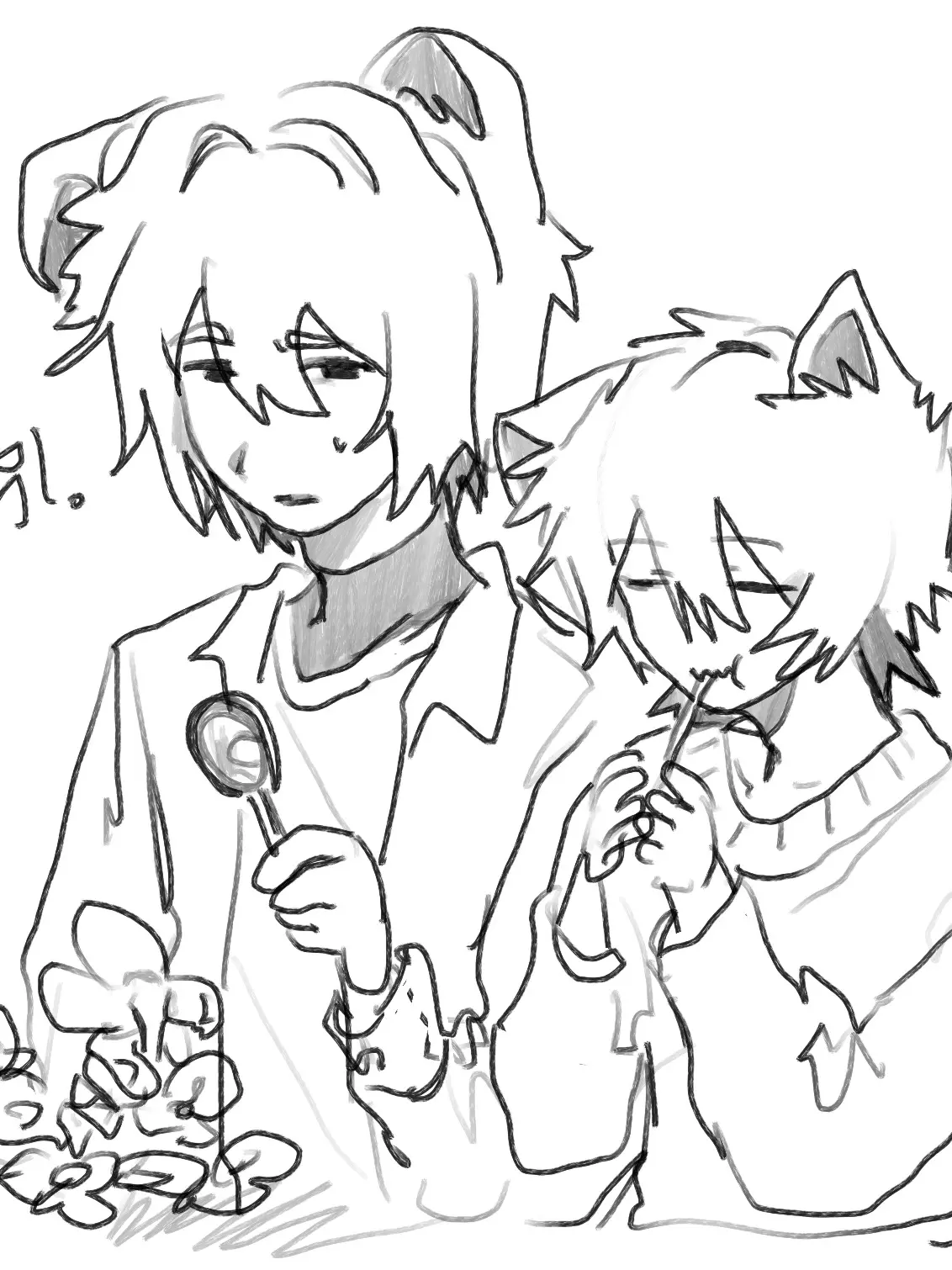 drea_mer의 ネムとナキ