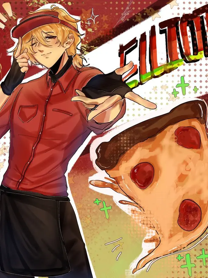 RealSonicJrGamez의 Pizza boyfriend dude idk
