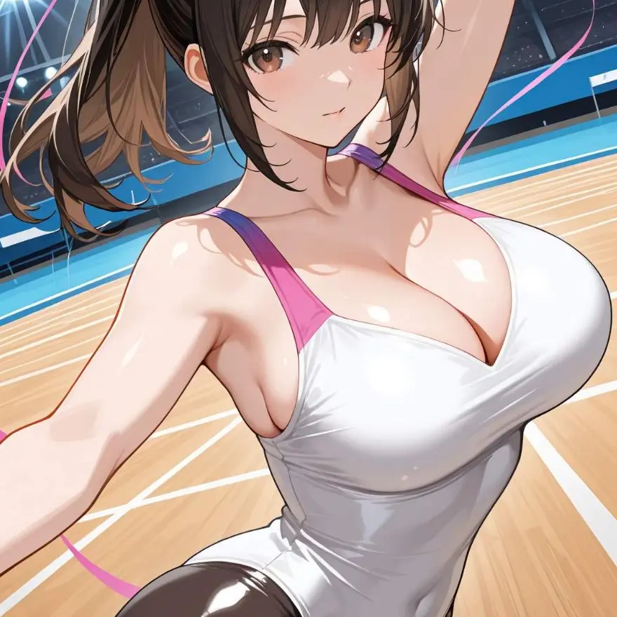 AptLeg9113의 新体操部のヒロインが人気すぎる件