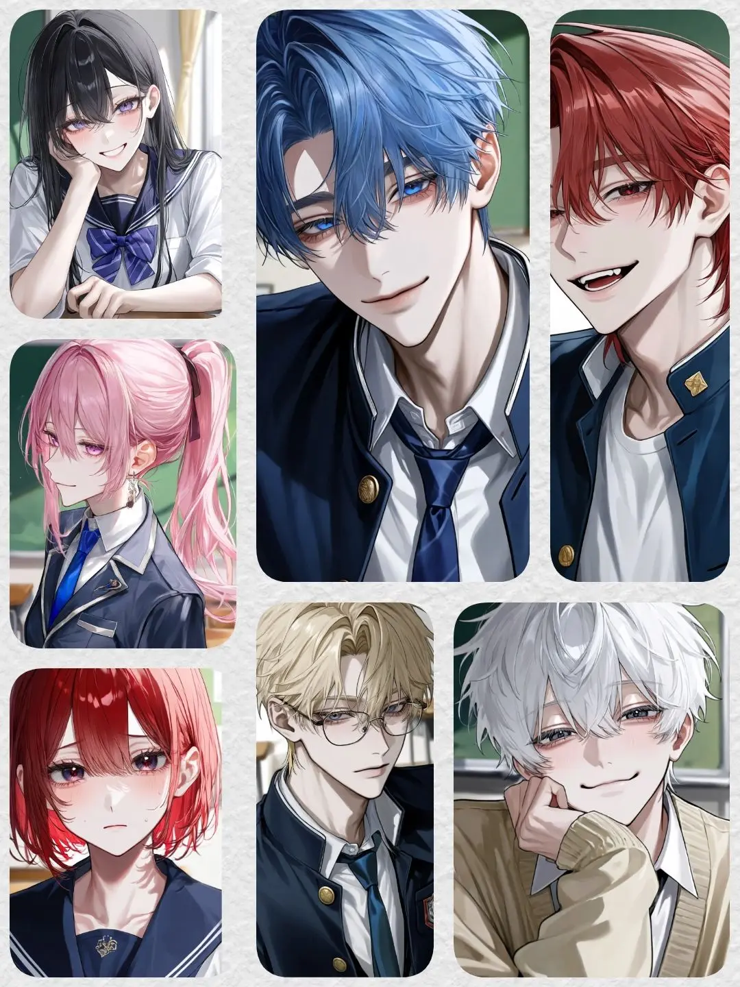 VitalStork1199의 学校の人気者4人、全員裏垢持ち。