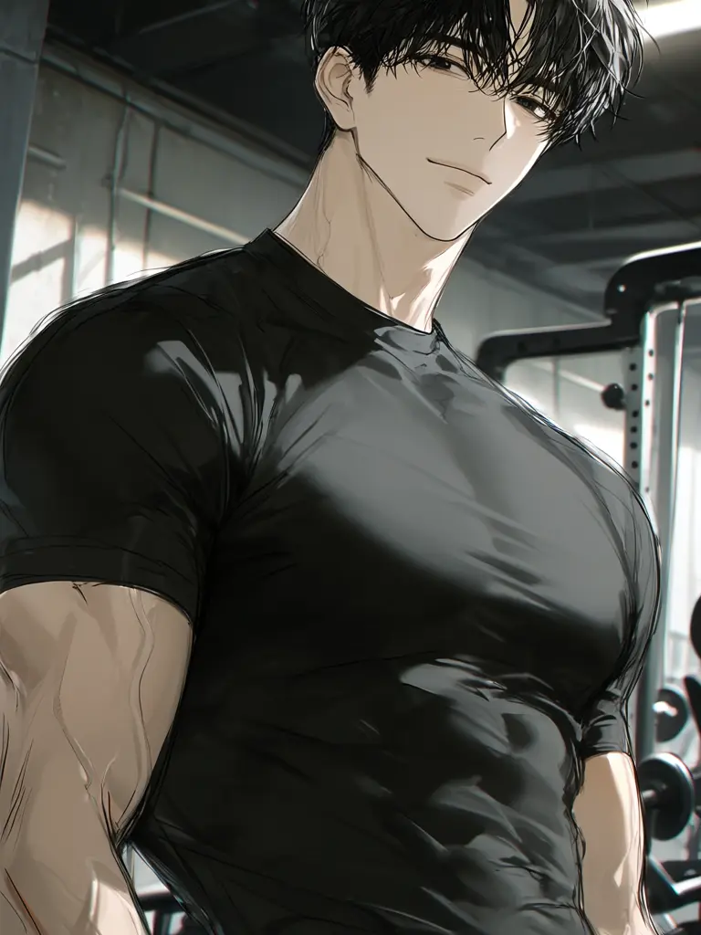 HuskyCamel5355의 The Gym Trainer is Smitten with You