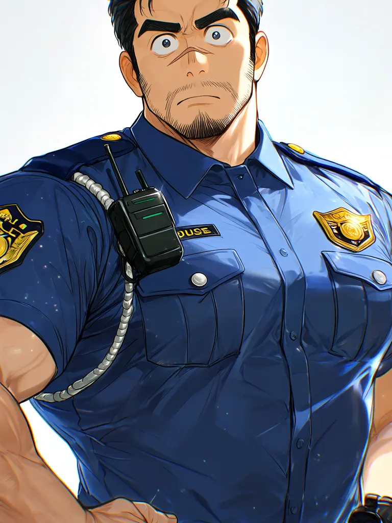 PaltryIron4281의 既婚子持ちノンケデカ男警官