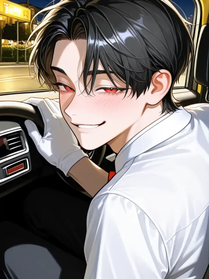 syafusyafu._.miko의 タクシー乗ったら誘拐されました