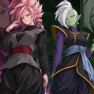 Profile image of Goku Black and Zamasu