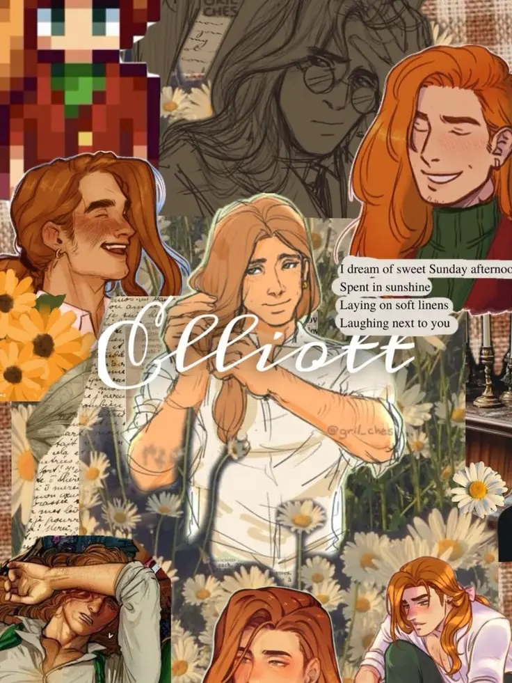 Beanii의 Beachside Writer | 📚🏖🌹