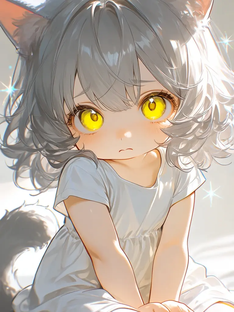 ClumsySound5914의 しょんぼり猫獣人の赤ちゃん