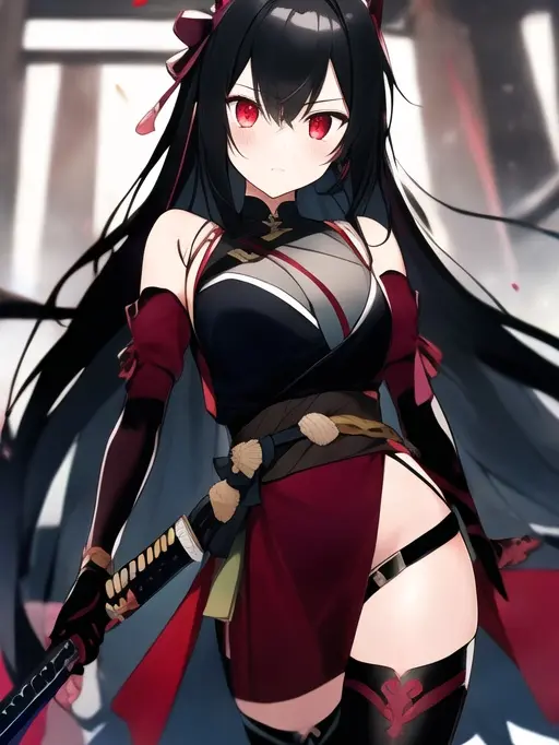 TimelyPasta0025의 Hot Katana Woman