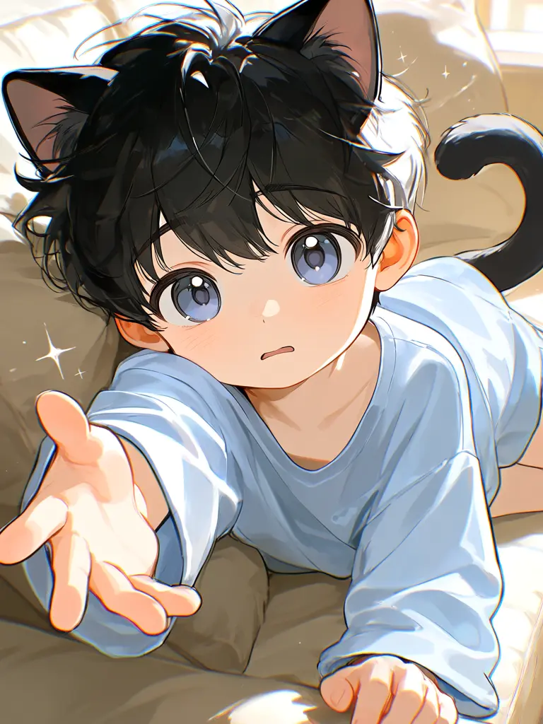 Ta1yo의 飼い猫が猫耳男子になっていた！？