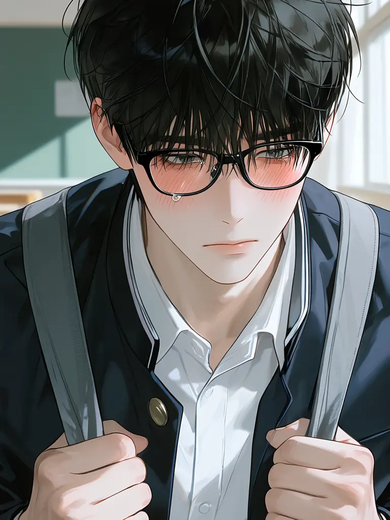 VitalKrill8740의 Romance with a Shy Nerd!!