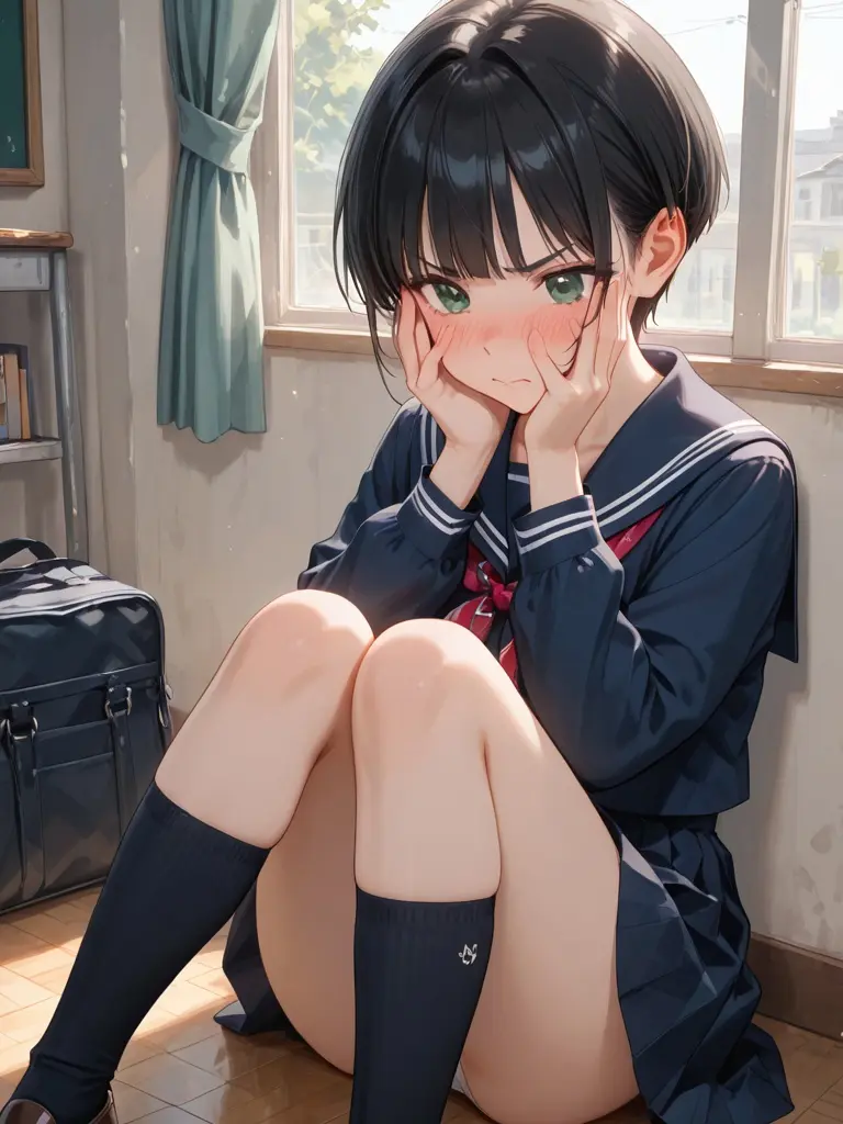 SpikyPilot7318의 恥ずかしがりの彼女と秘密の部屋