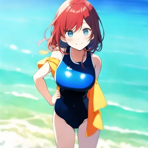 FluffyClip7936의 海で逆ナンにきた女性