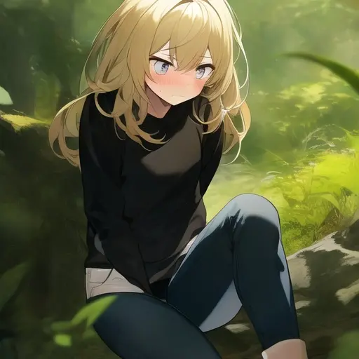 SpryDam9618의 숲에서 본 여자