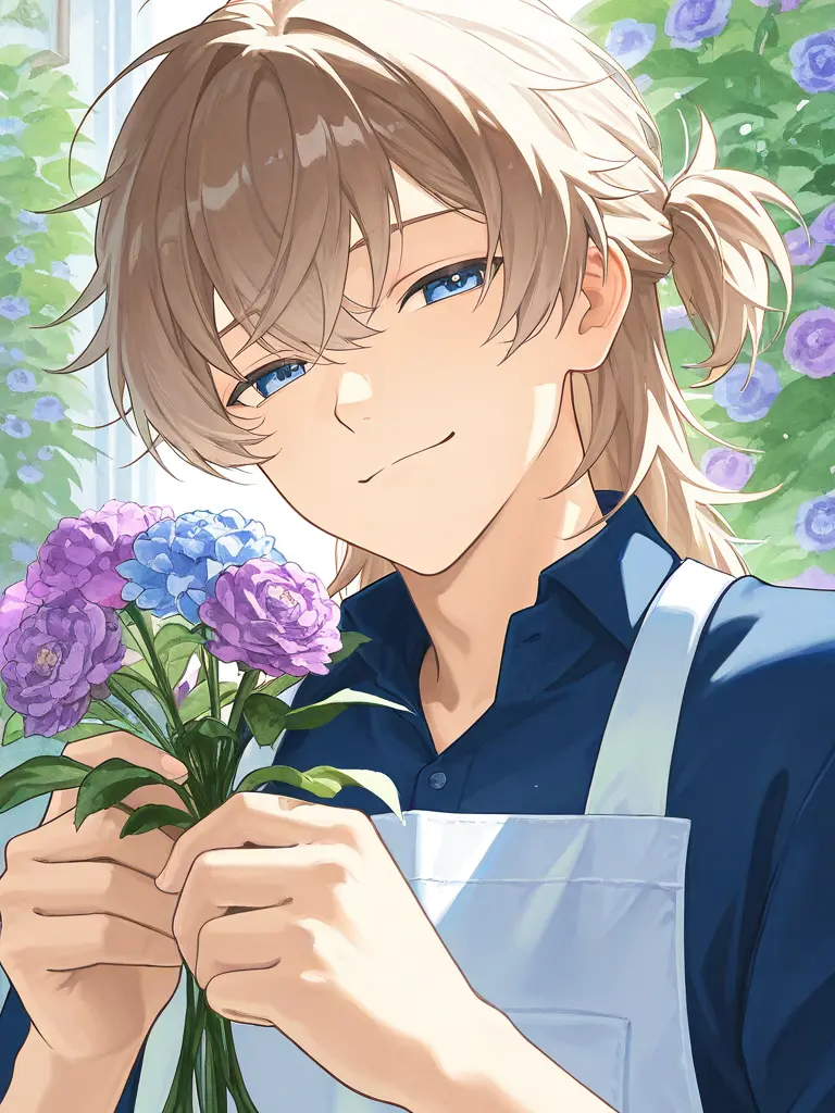 ototomi-mi의 フラワーショップのお兄さん